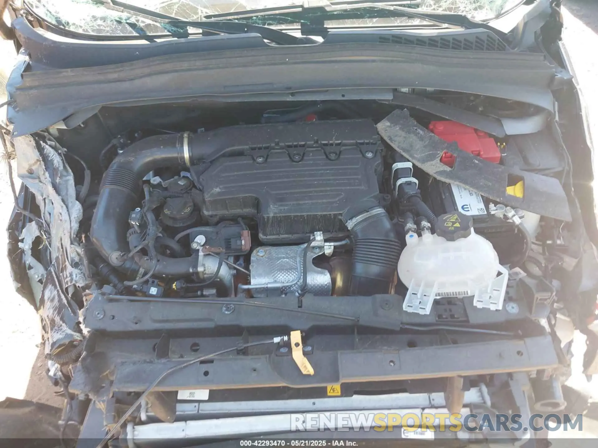 10 fotografías del automóvil dañado ZACNJDB13PPP69738 JEEP RENEGADE 2023