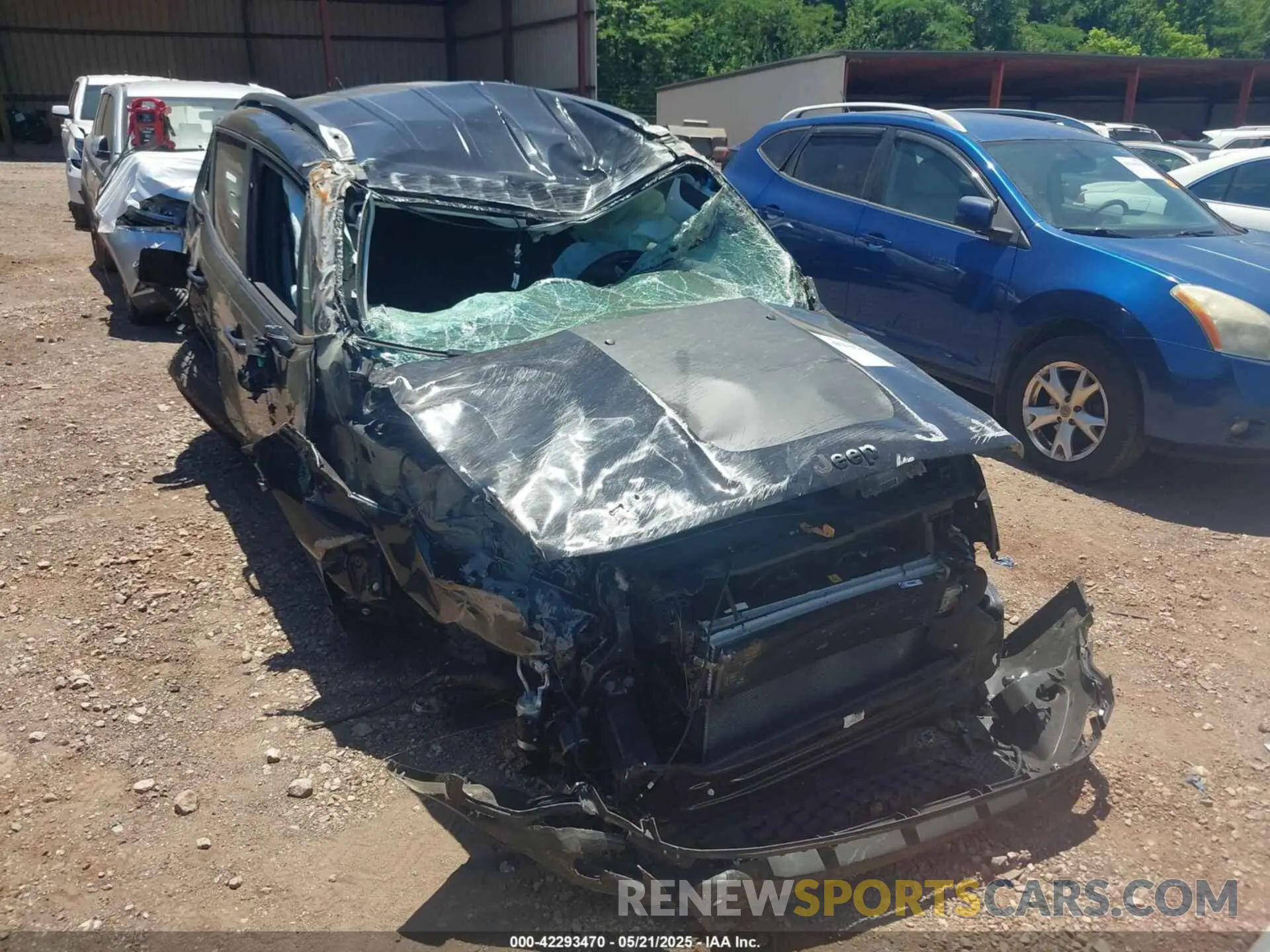 6 fotografías del automóvil dañado ZACNJDB13PPP69738 JEEP RENEGADE 2023