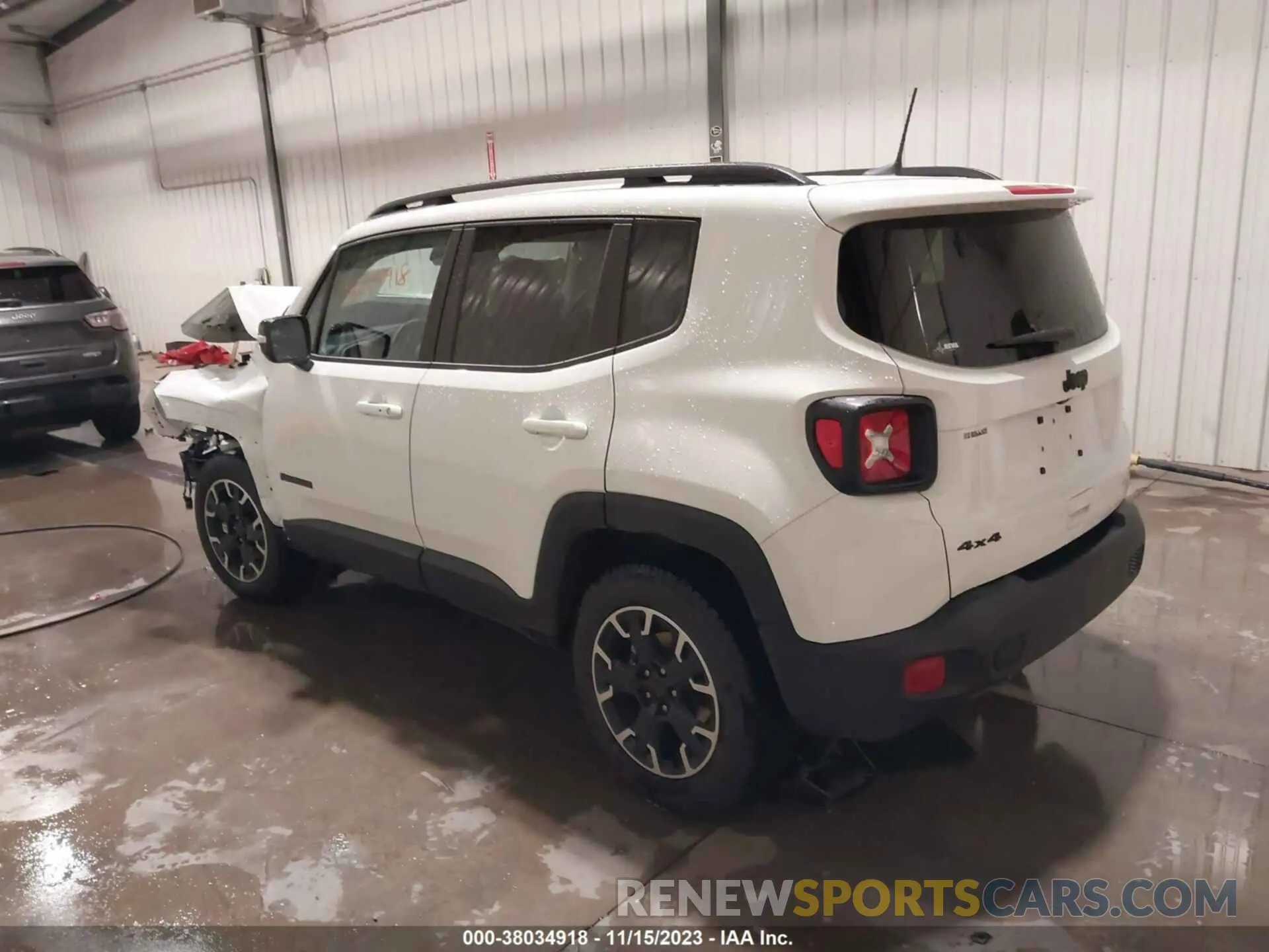 3 fotografías del automóvil dañado ZACNJDB15PPP41990 JEEP RENEGADE 2023
