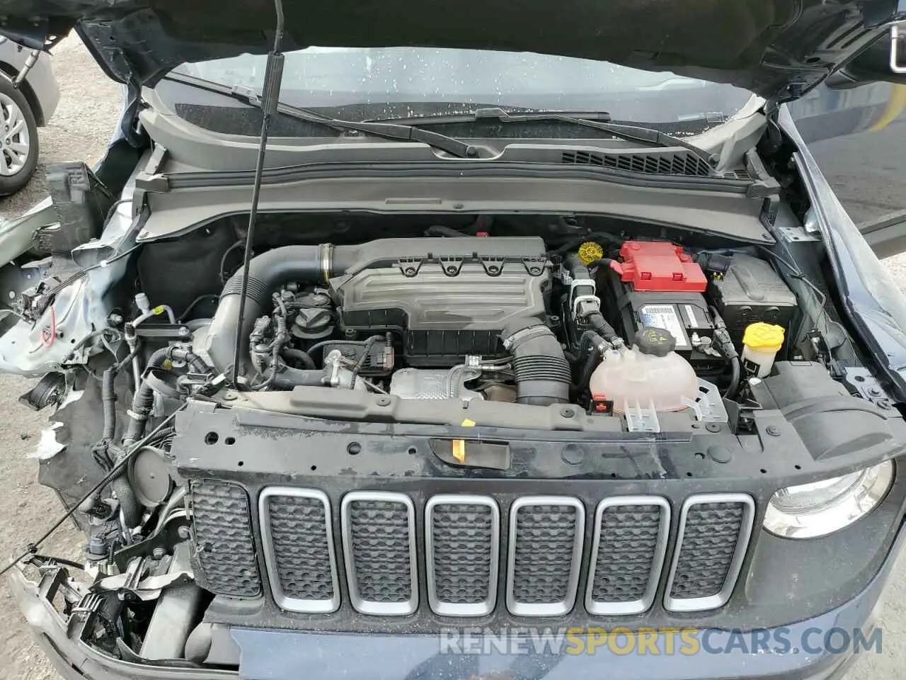 11 fotografías del automóvil dañado ZACNJDB16PPP41240 JEEP RENEGADE 2023