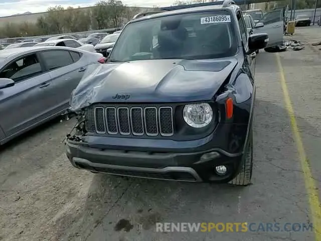 13 fotografías del automóvil dañado ZACNJDB16PPP41240 JEEP RENEGADE 2023