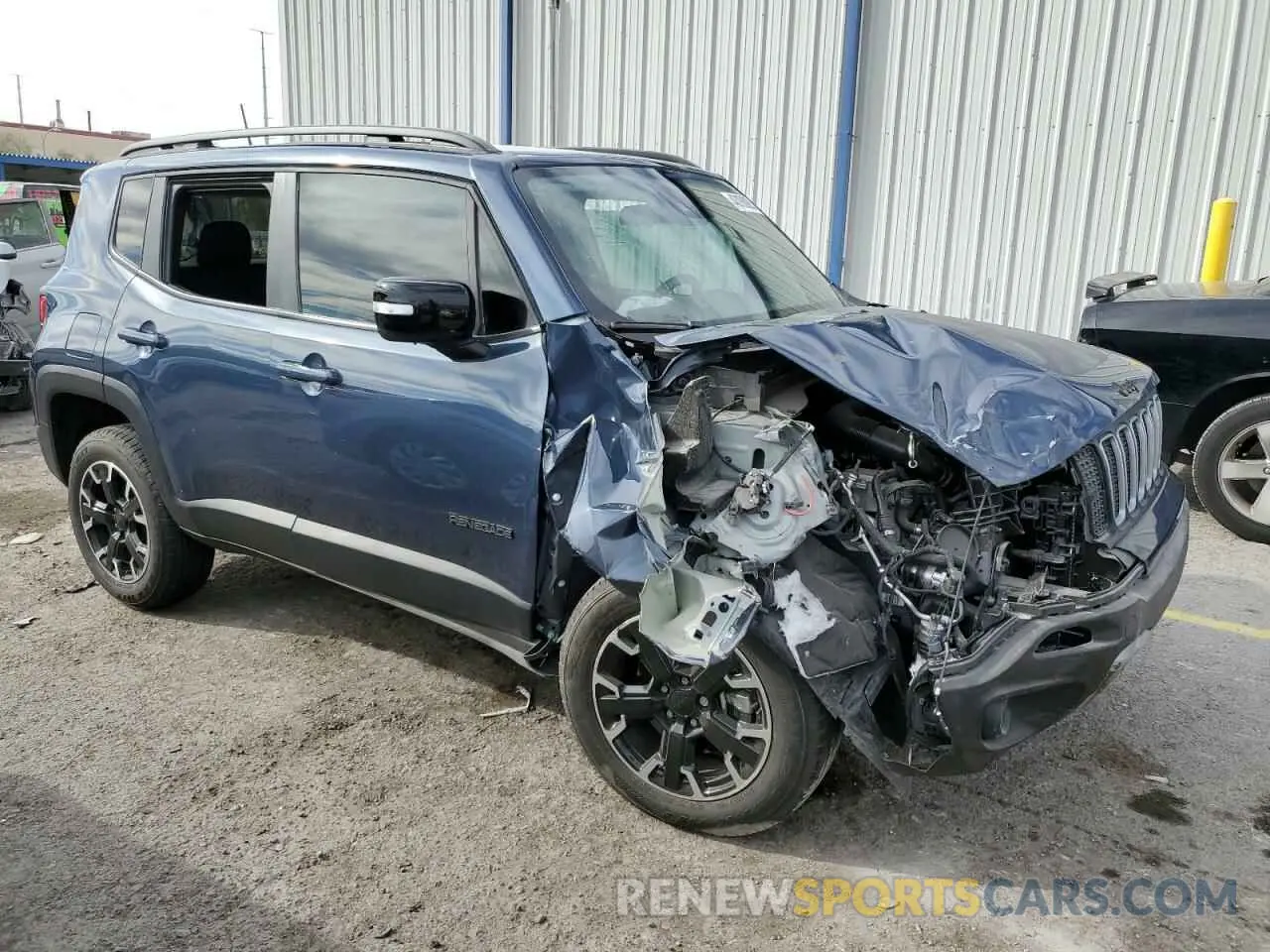 4 fotografías del automóvil dañado ZACNJDB16PPP41240 JEEP RENEGADE 2023