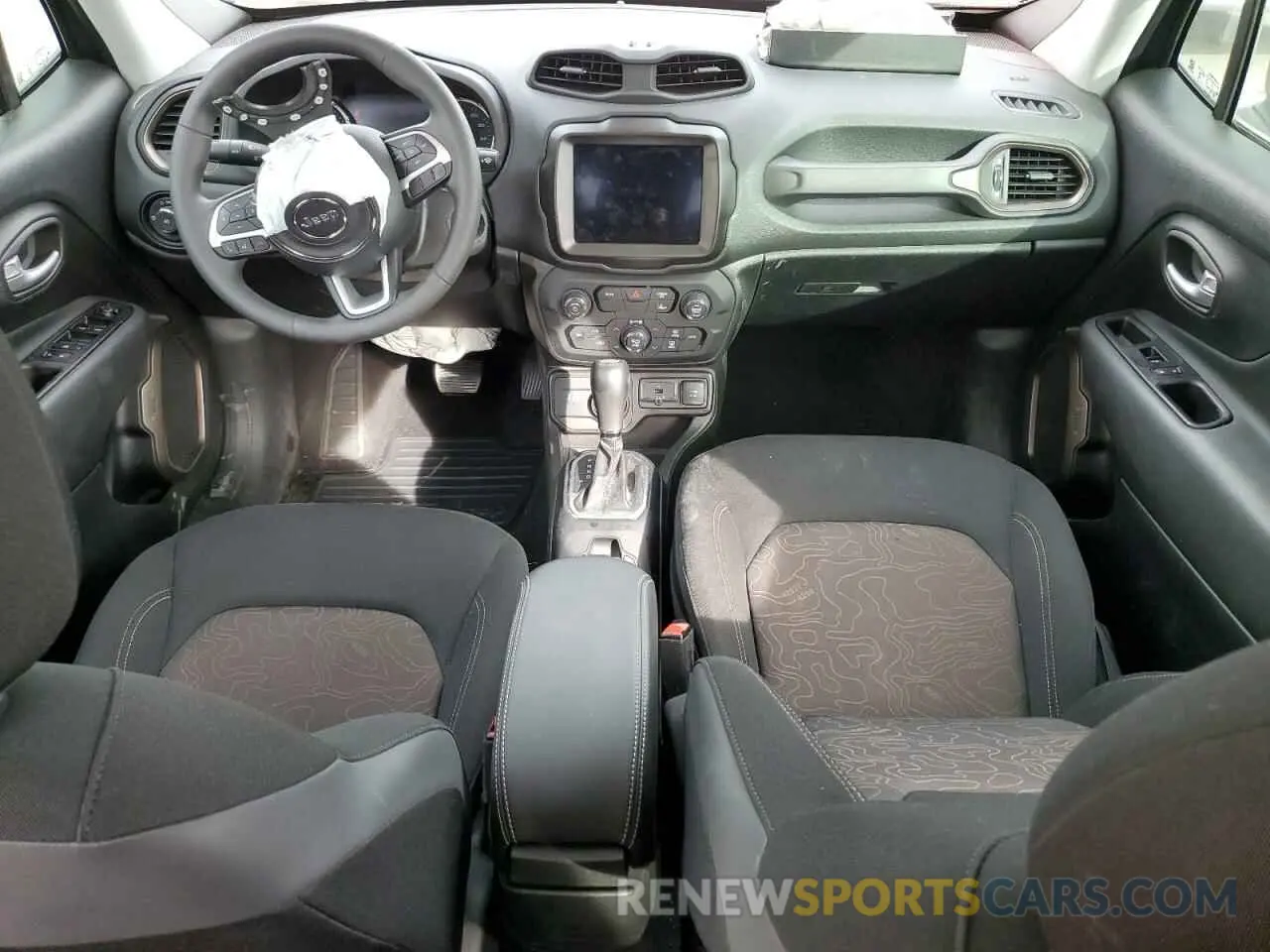 8 fotografías del automóvil dañado ZACNJDB16PPP41240 JEEP RENEGADE 2023