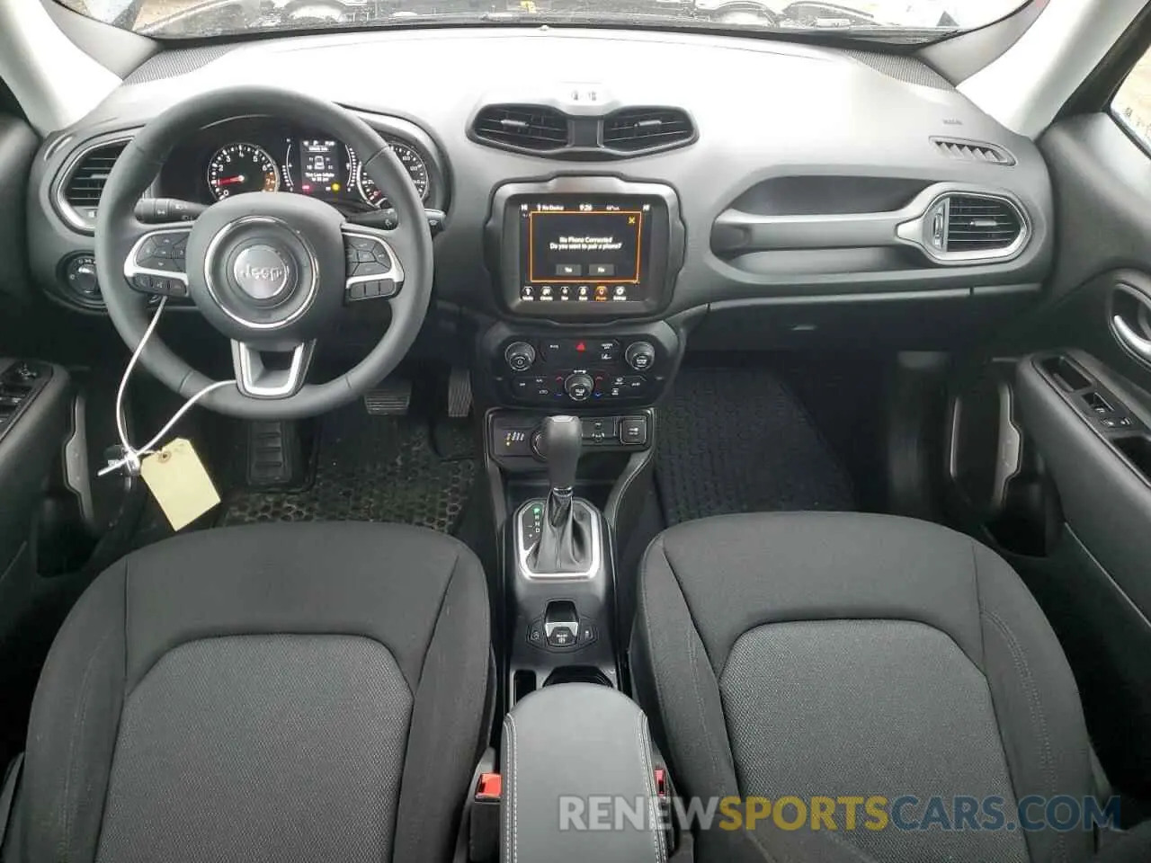 8 fotografías del automóvil dañado ZACNJDB16PPP57566 JEEP RENEGADE 2023