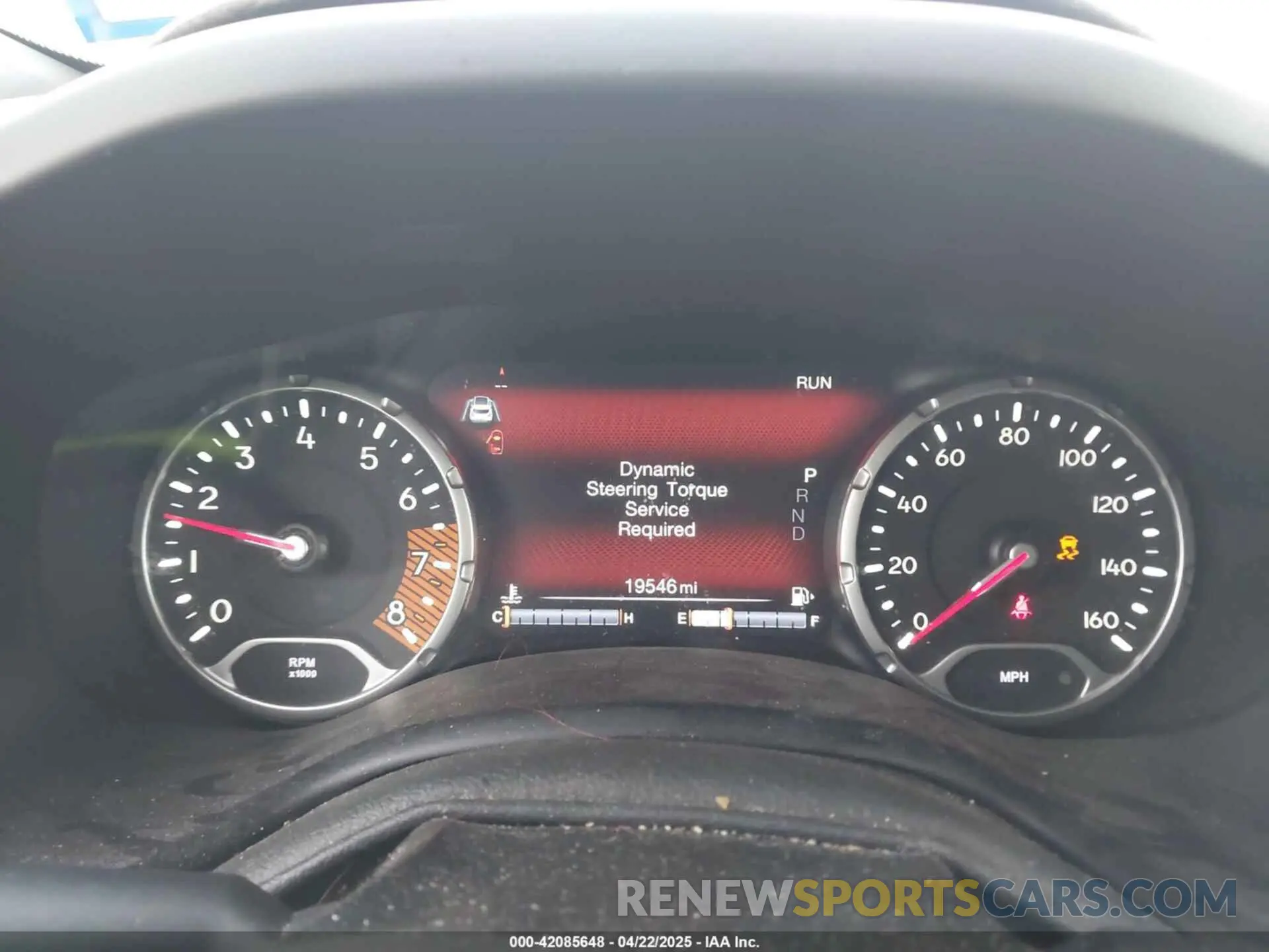 7 fotografías del automóvil dañado ZACNJDB17PPP43823 JEEP RENEGADE 2023