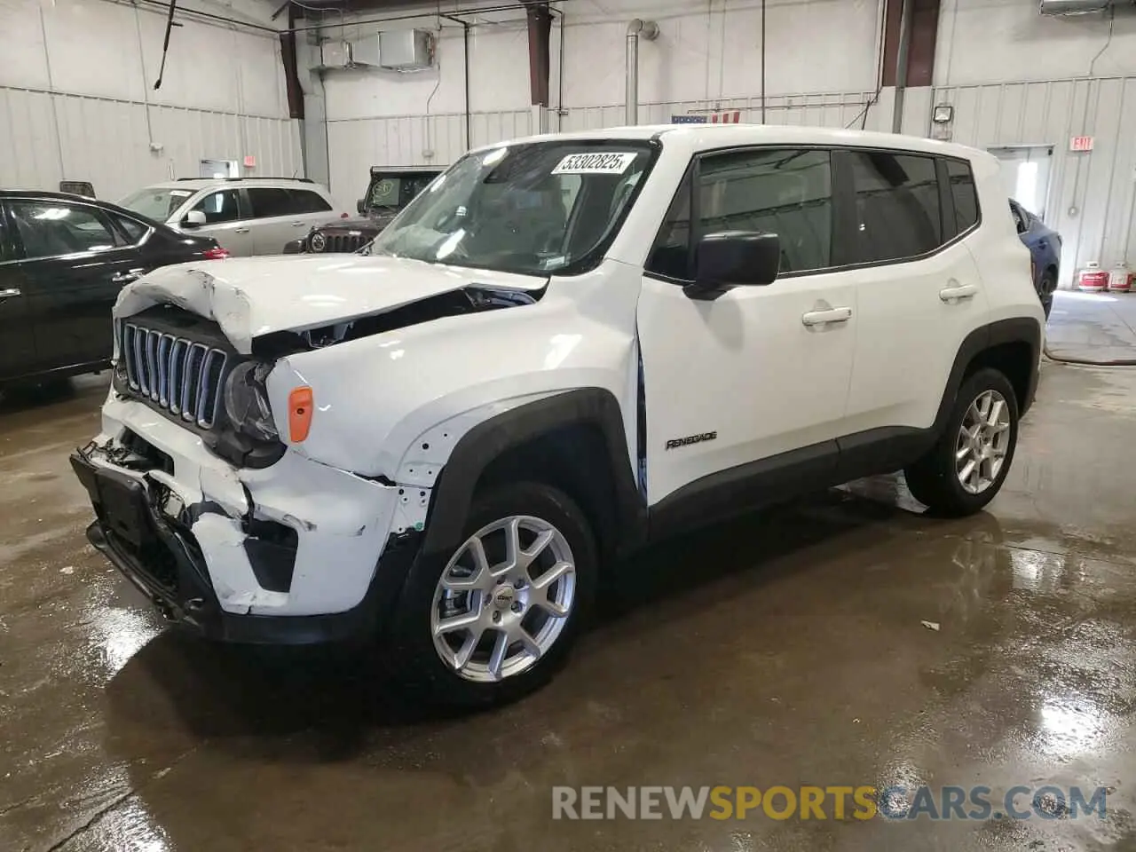 1 fotografías del automóvil dañado ZACNJDB17PPP71055 JEEP RENEGADE 2023
