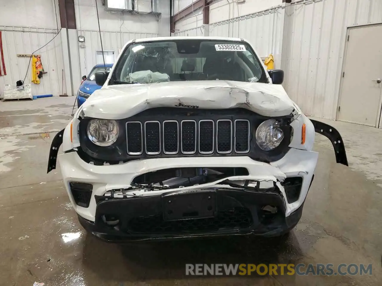 5 fotografías del automóvil dañado ZACNJDB17PPP71055 JEEP RENEGADE 2023