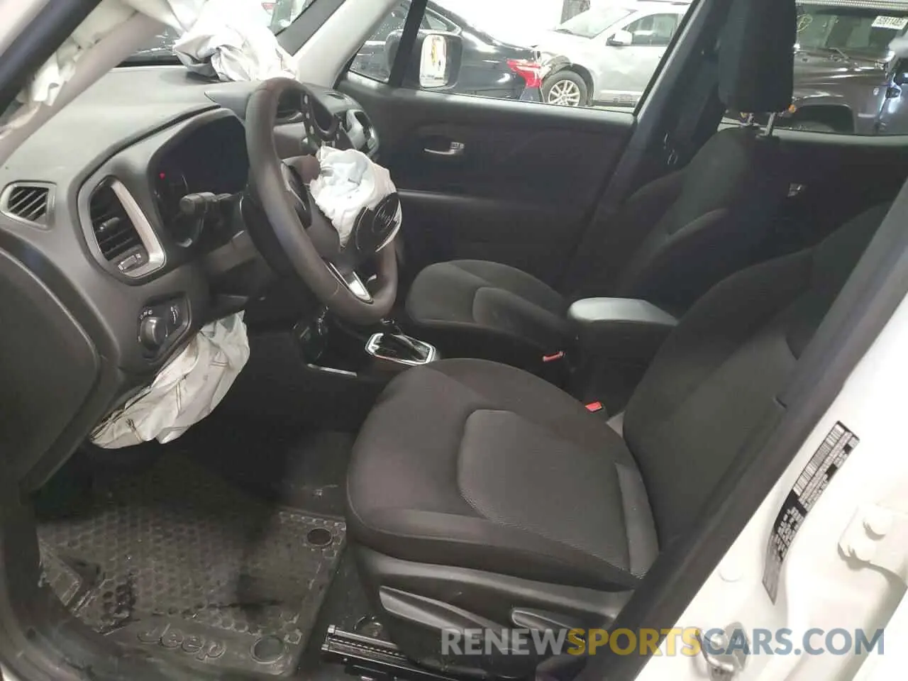 7 fotografías del automóvil dañado ZACNJDB17PPP71055 JEEP RENEGADE 2023