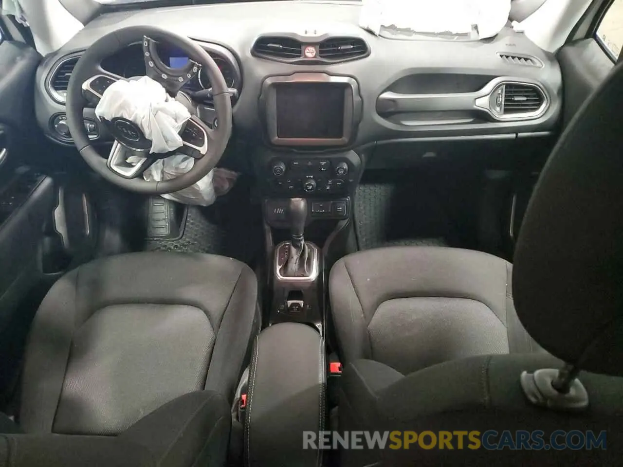 8 fotografías del automóvil dañado ZACNJDB17PPP71055 JEEP RENEGADE 2023