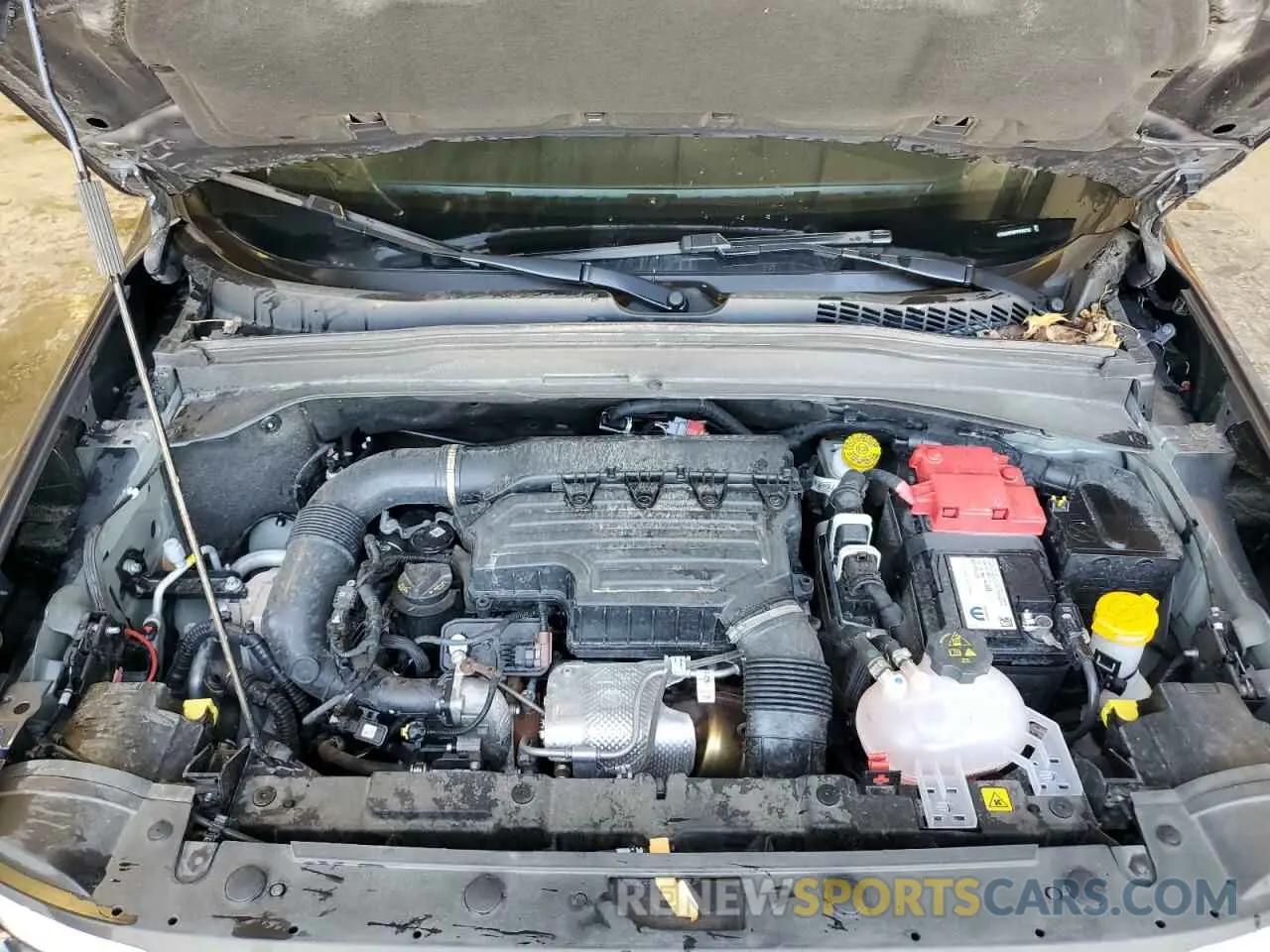 12 fotografías del automóvil dañado ZACNJDB18PPP69752 JEEP RENEGADE 2023