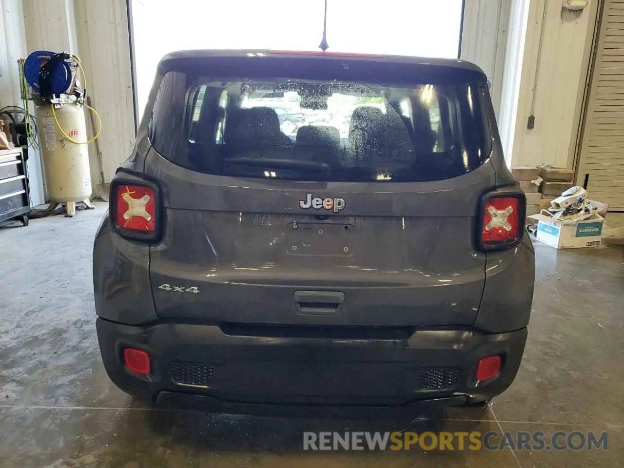 6 fotografías del automóvil dañado ZACNJDB18PPP69752 JEEP RENEGADE 2023