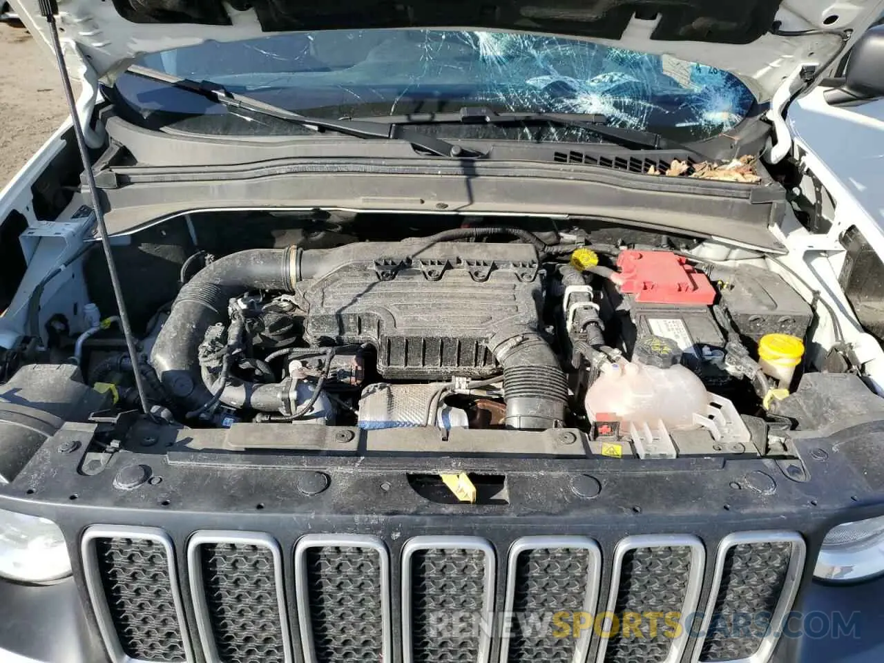 12 fotografías del automóvil dañado ZACNJDB1XPPP14431 JEEP RENEGADE 2023