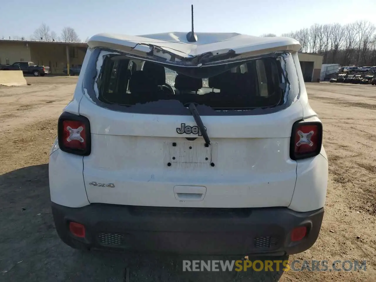 6 fotografías del automóvil dañado ZACNJDB1XPPP14431 JEEP RENEGADE 2023