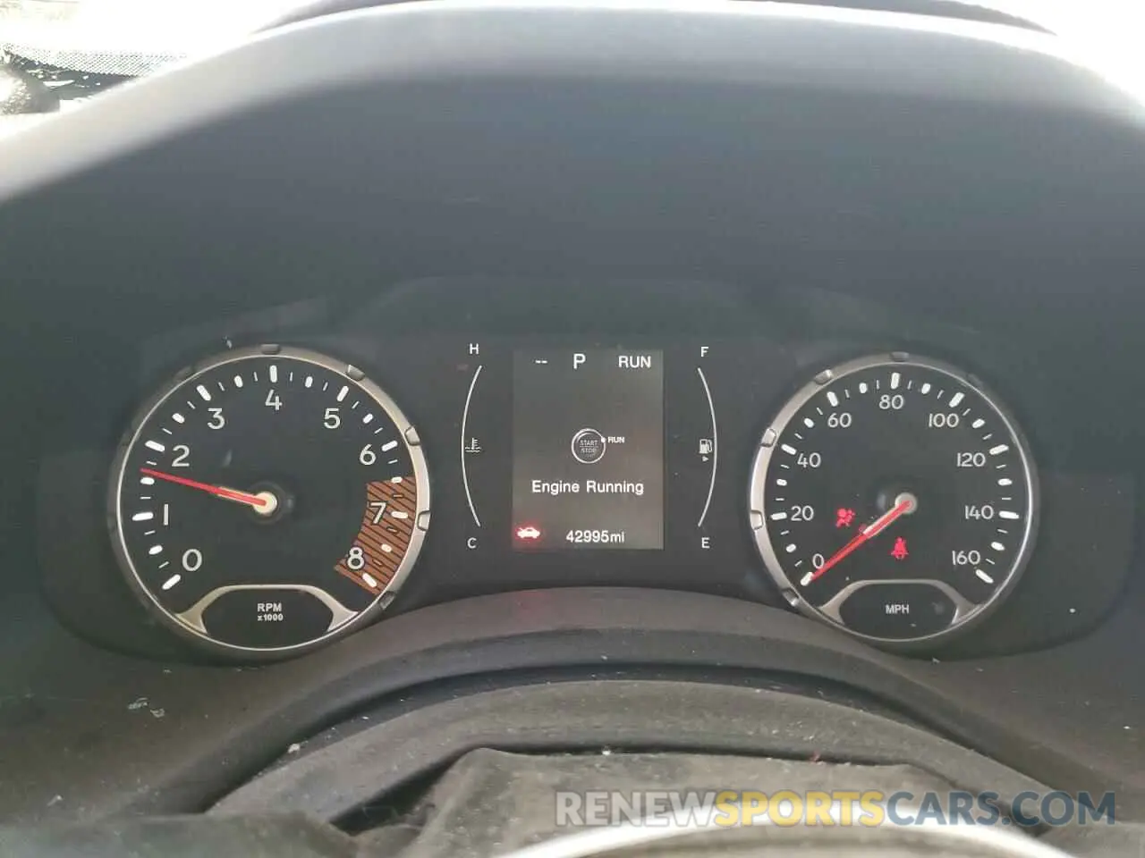 9 fotografías del automóvil dañado ZACNJDB1XPPP14431 JEEP RENEGADE 2023