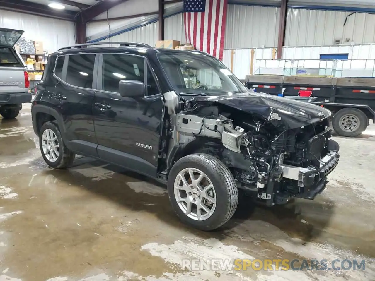 4 fotografías del automóvil dañado ZACNJDB1XPPP40897 JEEP RENEGADE 2023