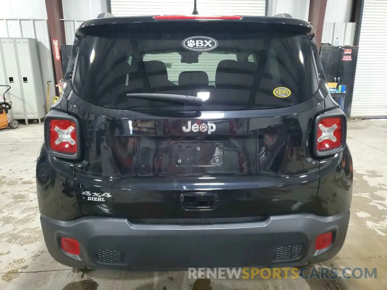 6 fotografías del automóvil dañado ZACNJDB1XPPP40897 JEEP RENEGADE 2023
