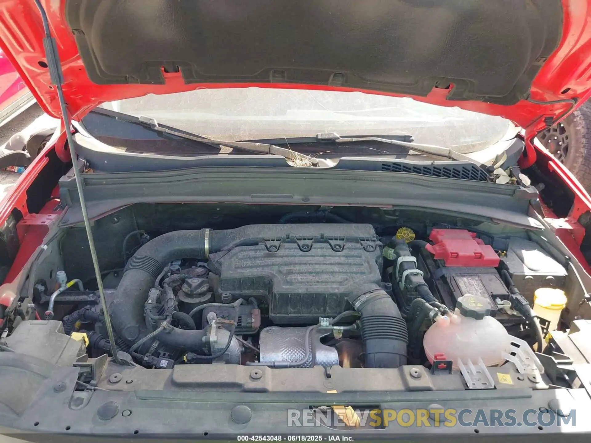 10 fotografías del automóvil dañado ZACNJDB1XPPP68568 JEEP RENEGADE 2023