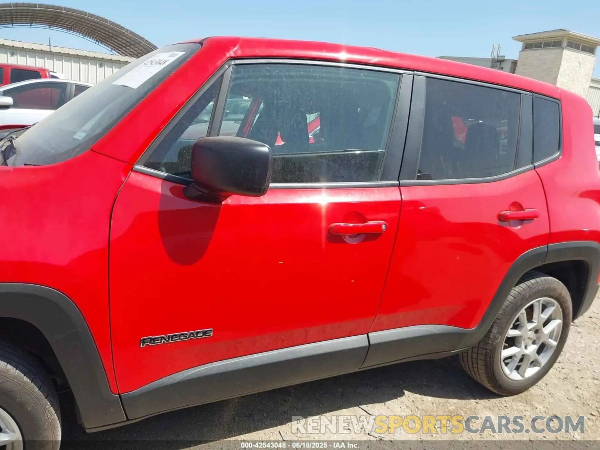 14 fotografías del automóvil dañado ZACNJDB1XPPP68568 JEEP RENEGADE 2023