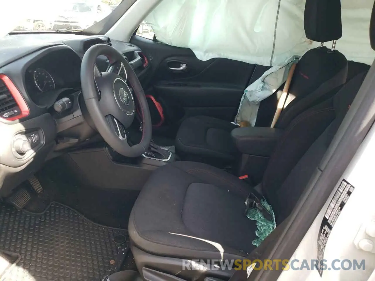 7 fotografías del automóvil dañado ZACNJDC11PPP71146 JEEP RENEGADE 2023