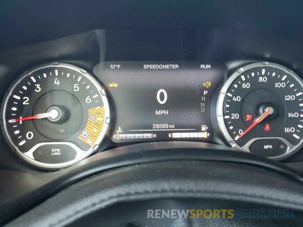 9 fotografías del automóvil dañado ZACNJDC12PPP65419 JEEP RENEGADE 2023