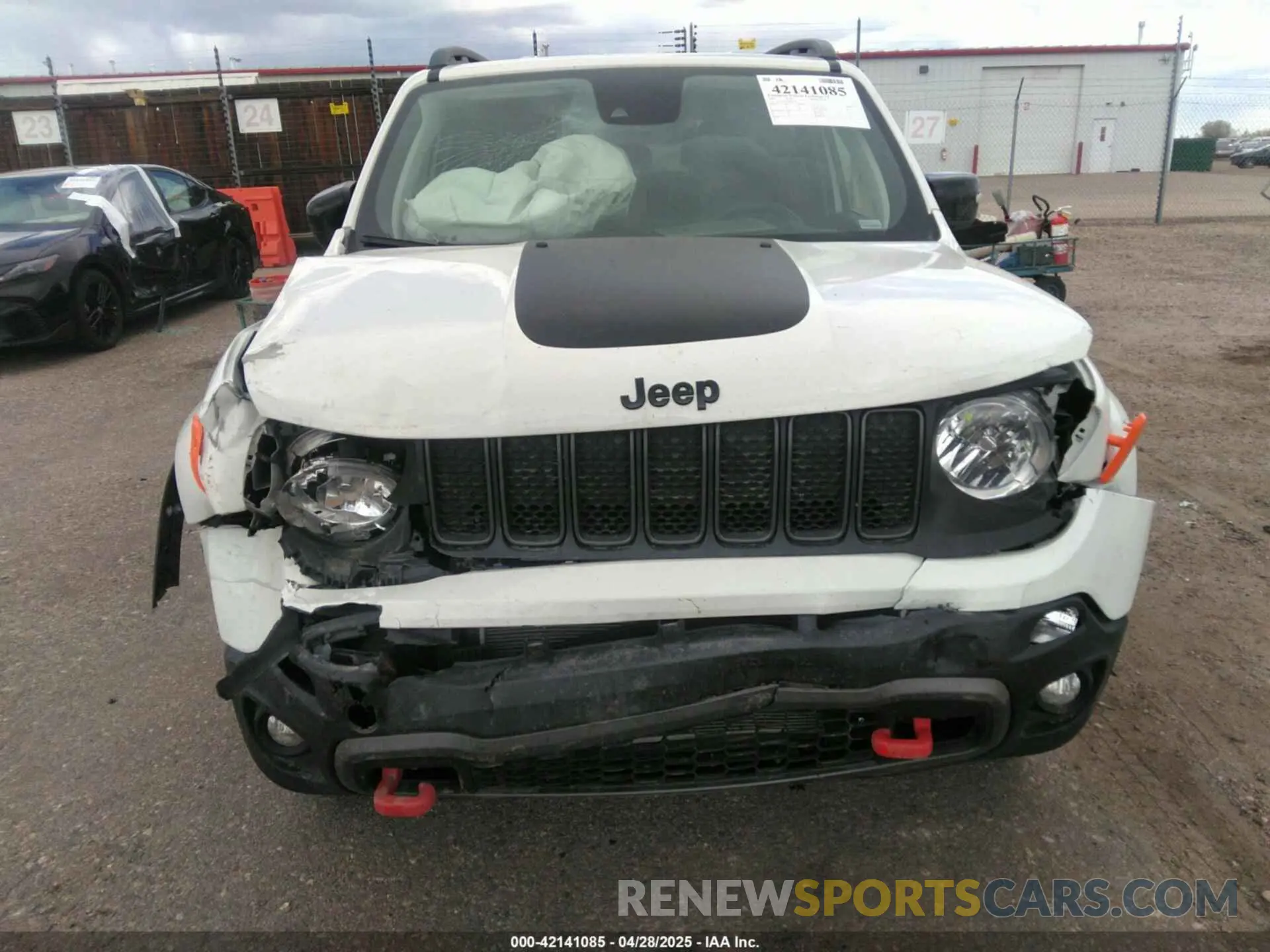 6 fotografías del automóvil dañado ZACNJDC15PPP67715 JEEP RENEGADE 2023