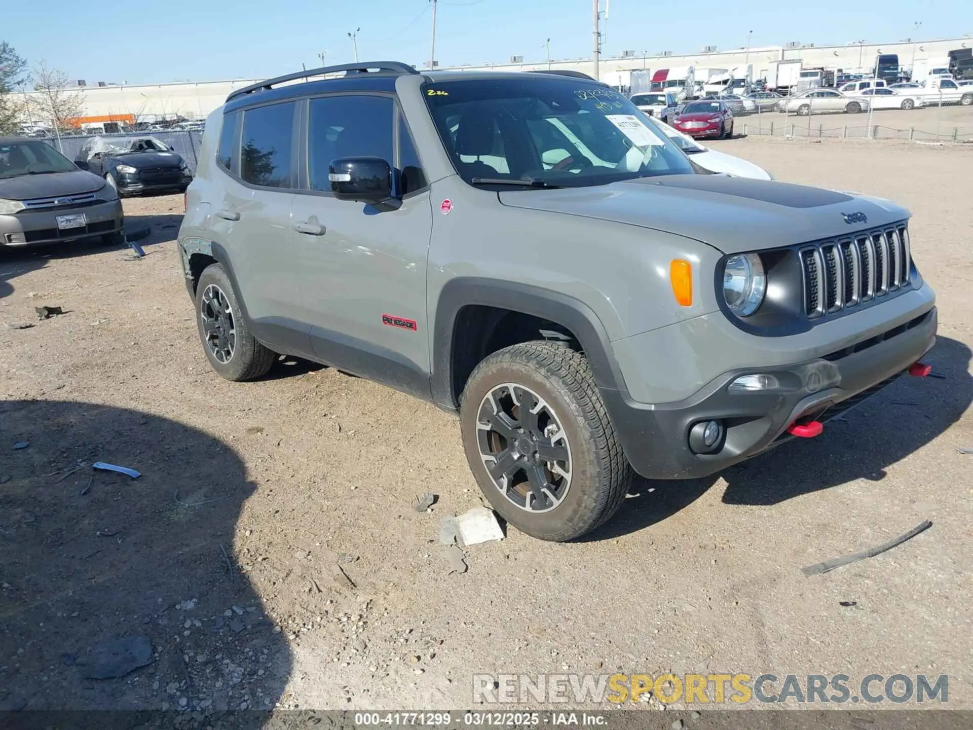 1 fotografías del automóvil dañado ZACNJDC19PPP27959 JEEP RENEGADE 2023