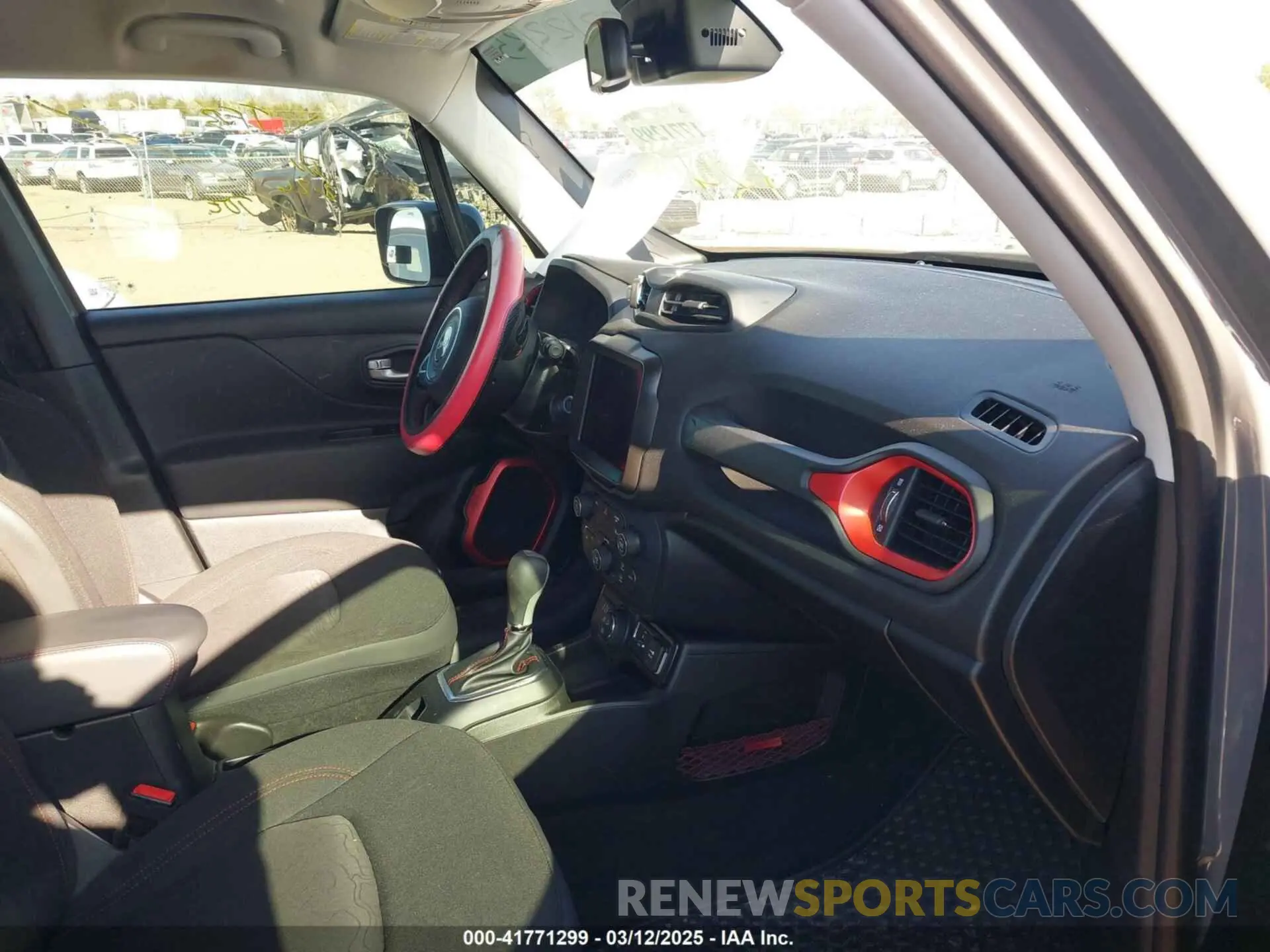 5 fotografías del automóvil dañado ZACNJDC19PPP27959 JEEP RENEGADE 2023