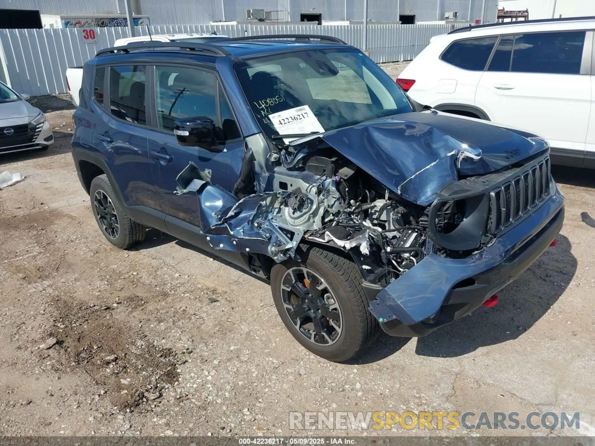 1 fotografías del automóvil dañado ZACNJDC19PPP70231 JEEP RENEGADE 2023