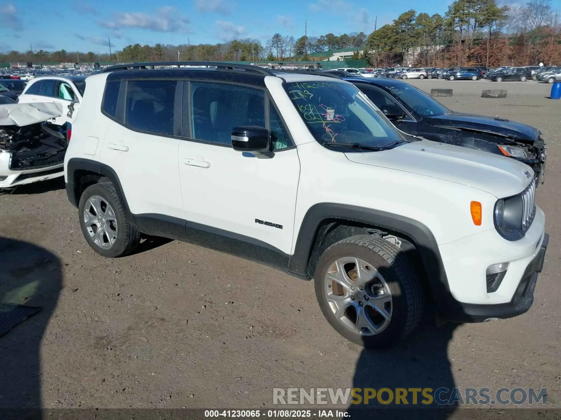 1 fotografías del automóvil dañado ZACNJDD11PPP44883 JEEP RENEGADE 2023