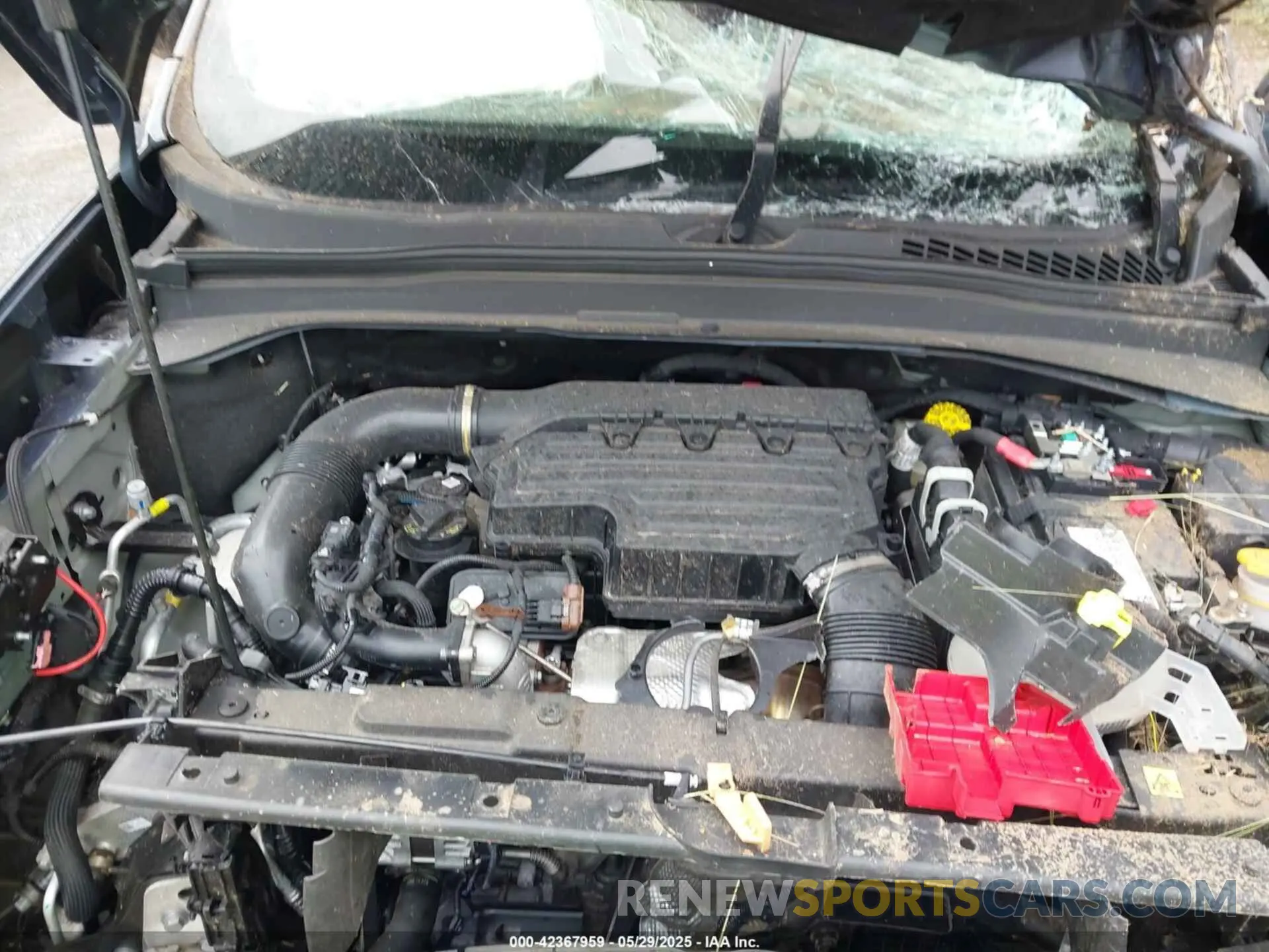10 fotografías del automóvil dañado ZACNJDD14PPP38057 JEEP RENEGADE 2023