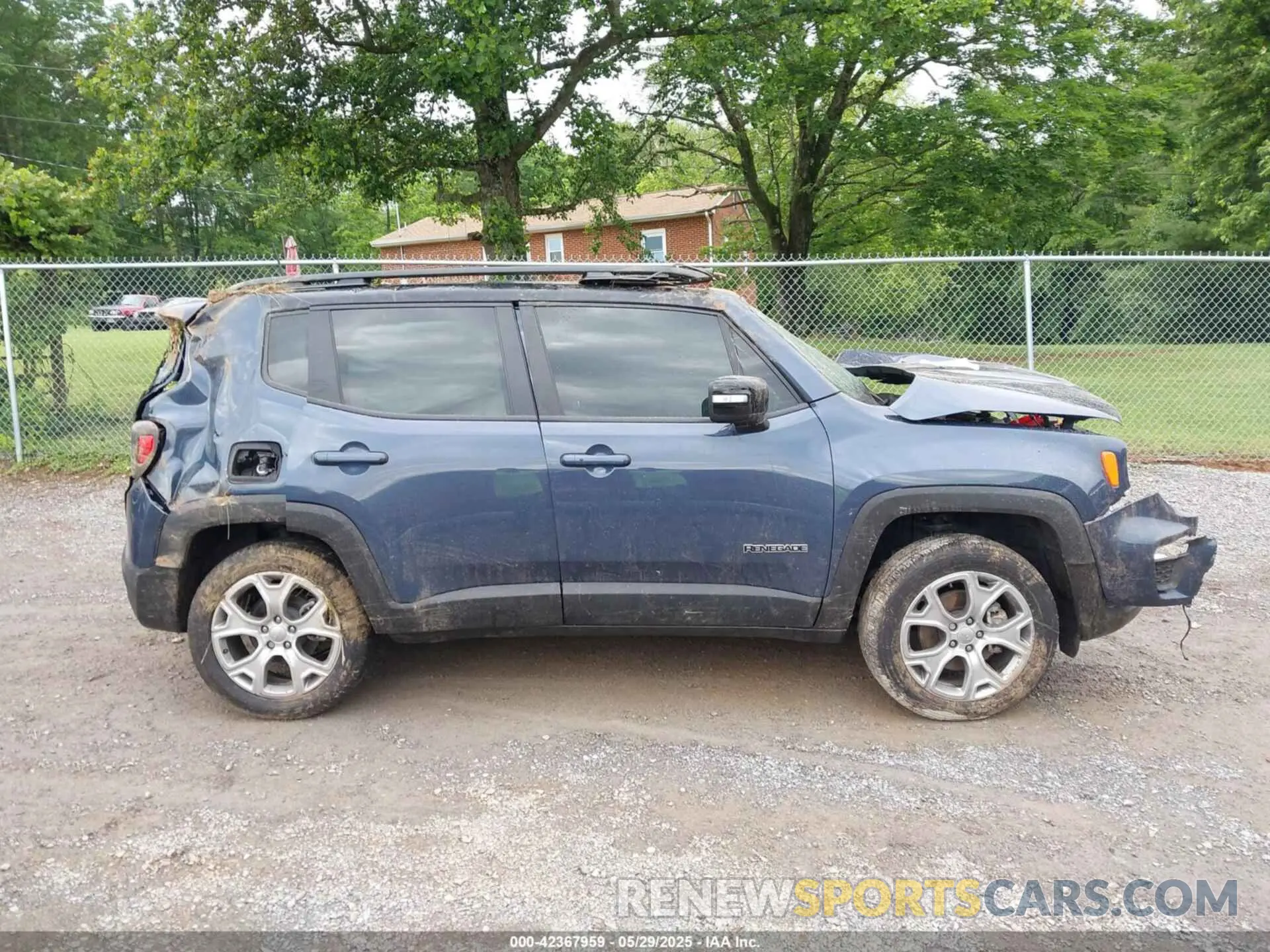13 fotografías del automóvil dañado ZACNJDD14PPP38057 JEEP RENEGADE 2023