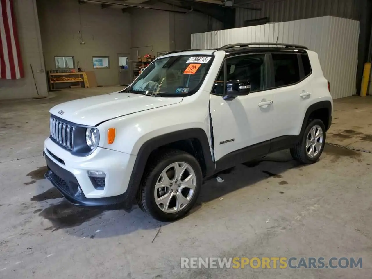 1 fotografías del automóvil dañado ZACNJDD1XPPP37625 JEEP RENEGADE 2023