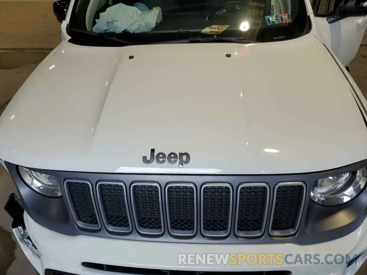 11 fotografías del automóvil dañado ZACNJDD1XPPP37625 JEEP RENEGADE 2023