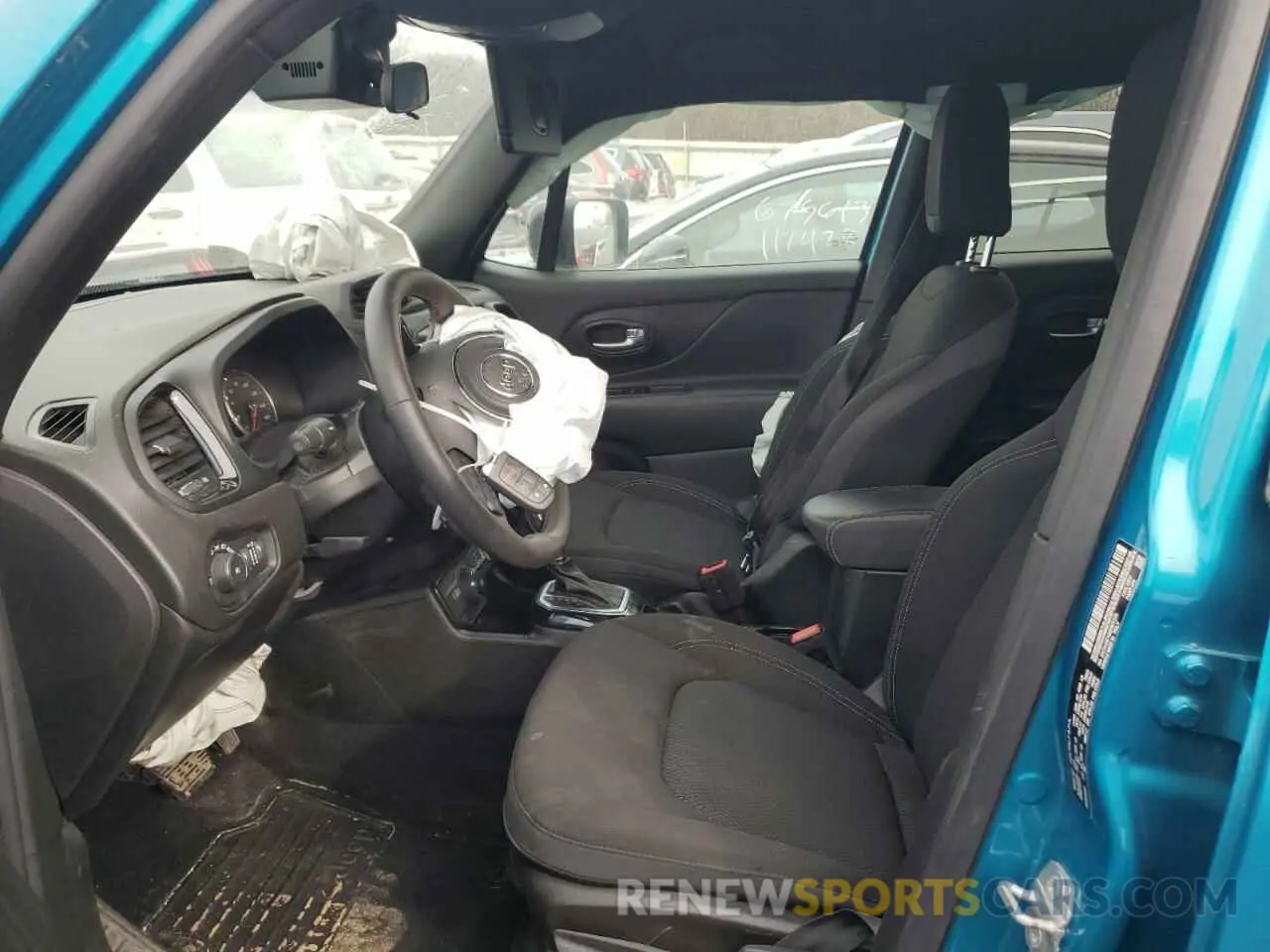 7 fotografías del automóvil dañado ZACNJDE14NPN77379 JEEP RENEGADE A 2022