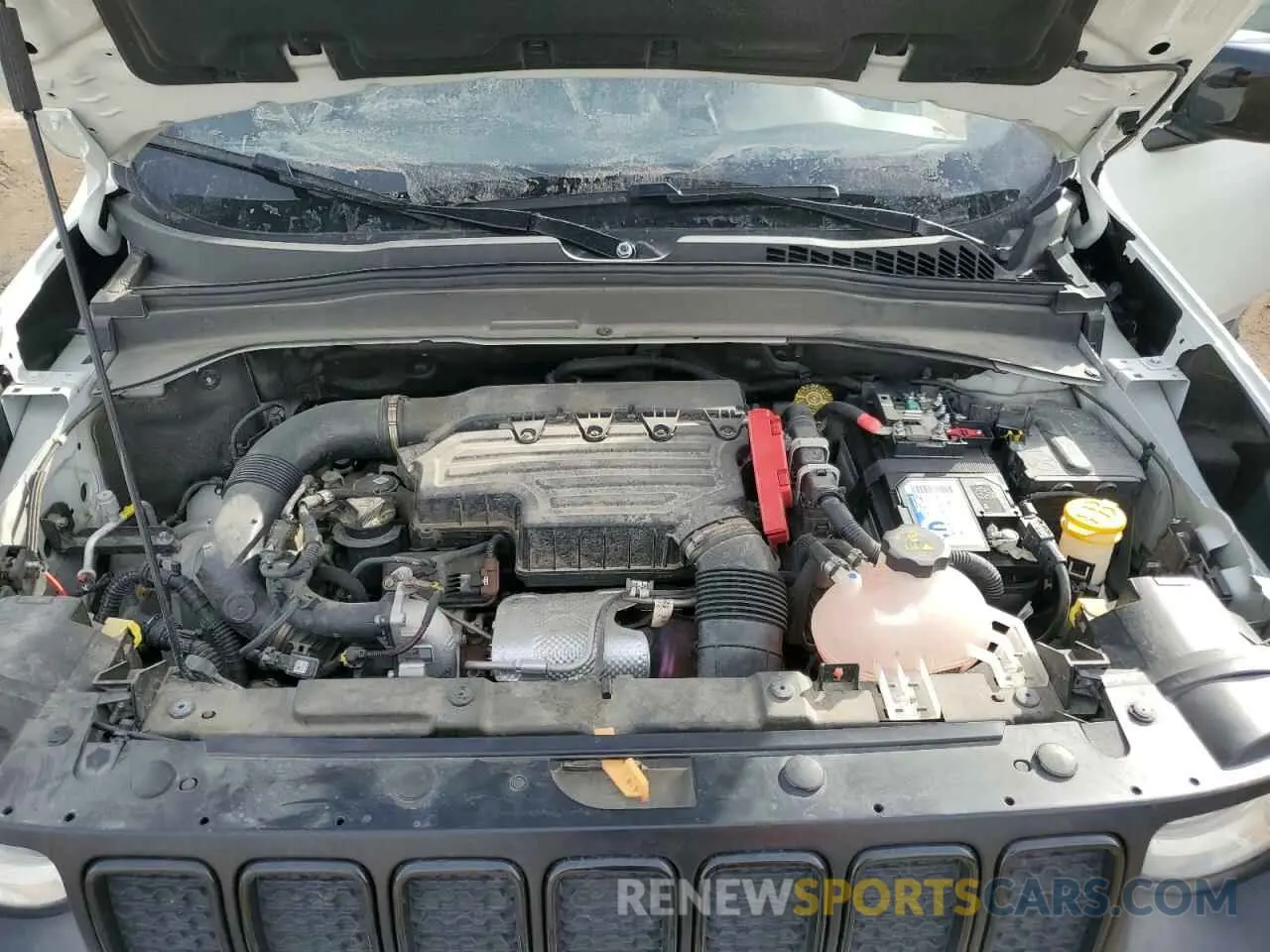 12 fotografías del automóvil dañado ZACNJDE17NPN81538 JEEP RENEGADE A 2022