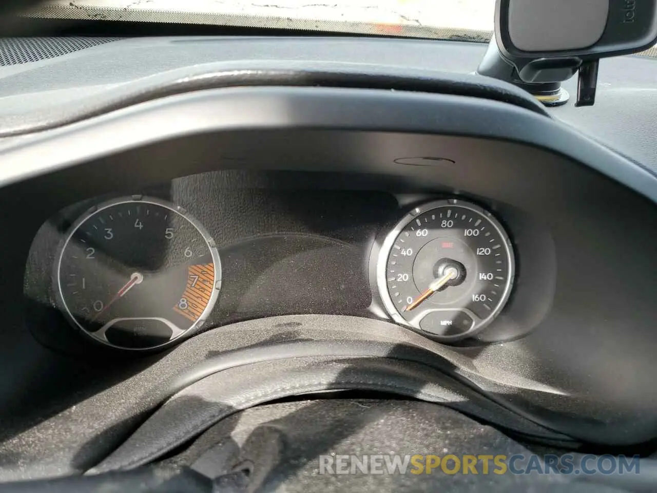 9 fotografías del automóvil dañado ZACNJDE17NPN81538 JEEP RENEGADE A 2022