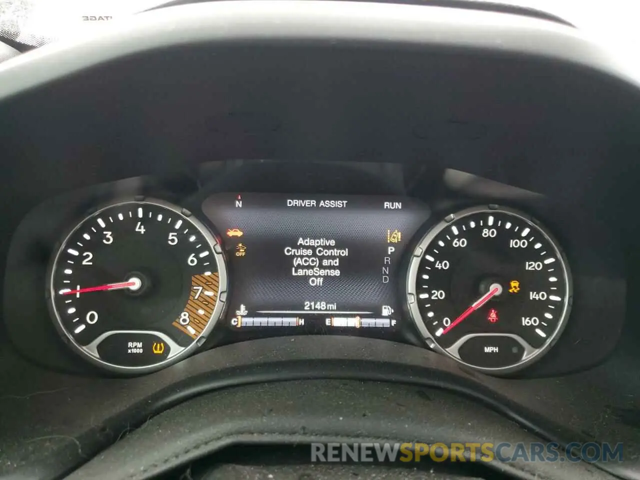 9 fotografías del automóvil dañado ZACNJDE15PPP73186 JEEP RENEGADE A 2023