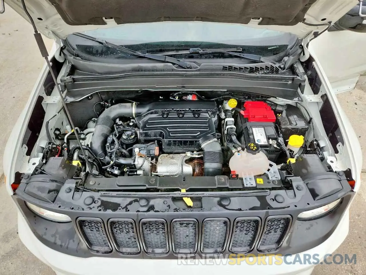 12 fotografías del automóvil dañado ZACNJDE1XPPP19771 JEEP RENEGADE A 2023