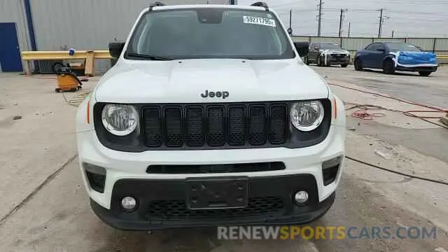 14 fotografías del automóvil dañado ZACNJDE1XPPP19771 JEEP RENEGADE A 2023