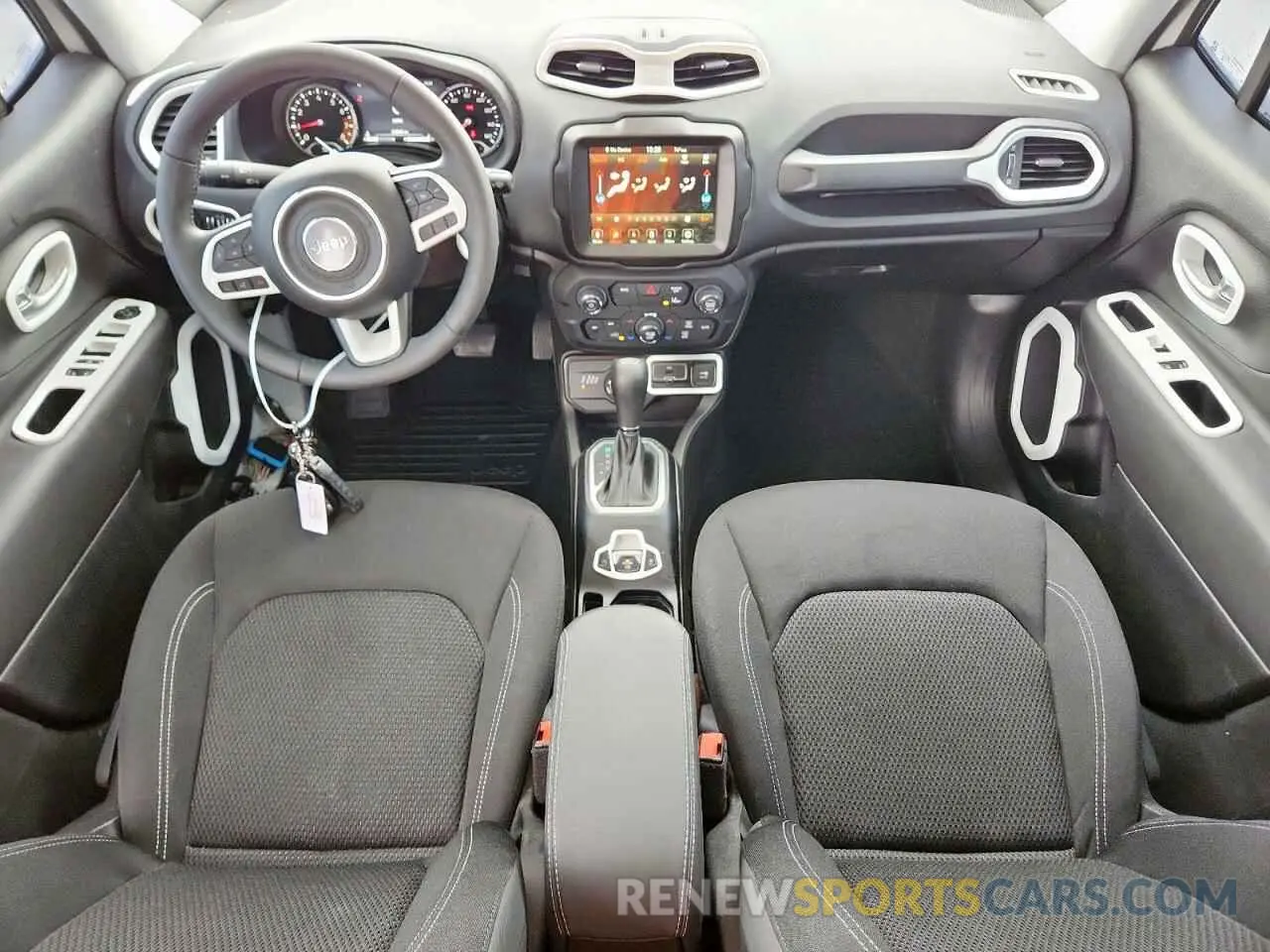 8 fotografías del automóvil dañado ZACNJDE1XPPP19771 JEEP RENEGADE A 2023