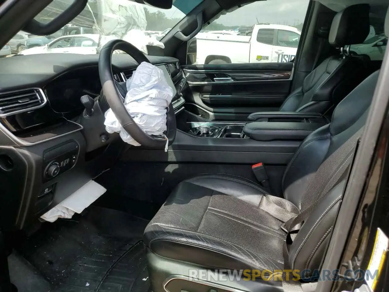 7 fotografías del automóvil dañado 1C4SJUAT8NS213067 JEEP WAGONEER 2022