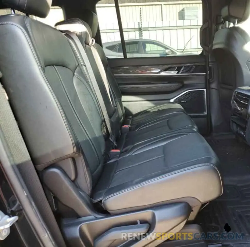 11 fotografías del automóvil dañado 1C4SJUBT2NS168092 JEEP WAGONEER 2022