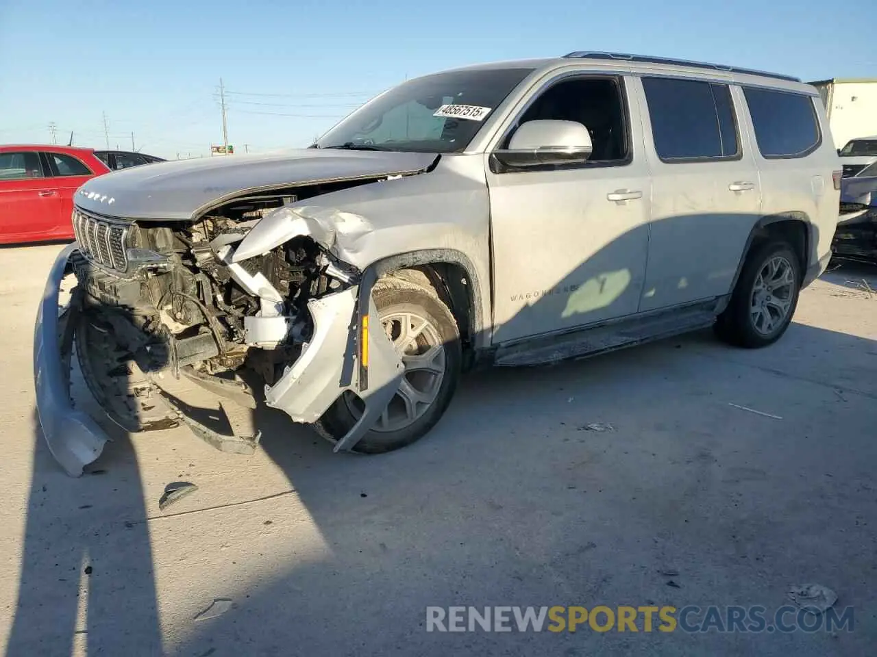 1 fotografías del automóvil dañado 1C4SJUBT5NS160858 JEEP WAGONEER 2022