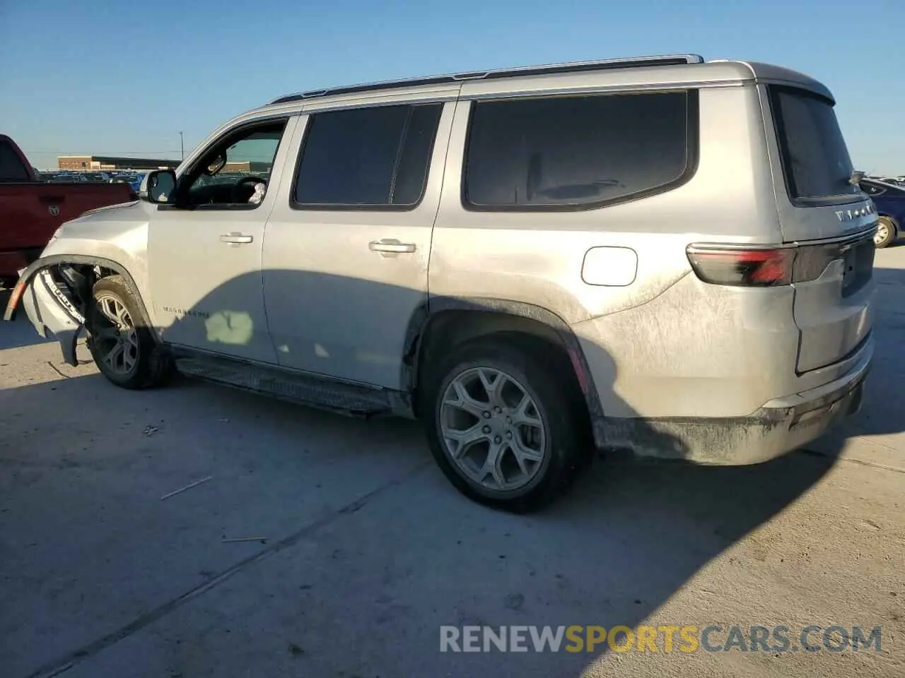 2 fotografías del automóvil dañado 1C4SJUBT5NS160858 JEEP WAGONEER 2022