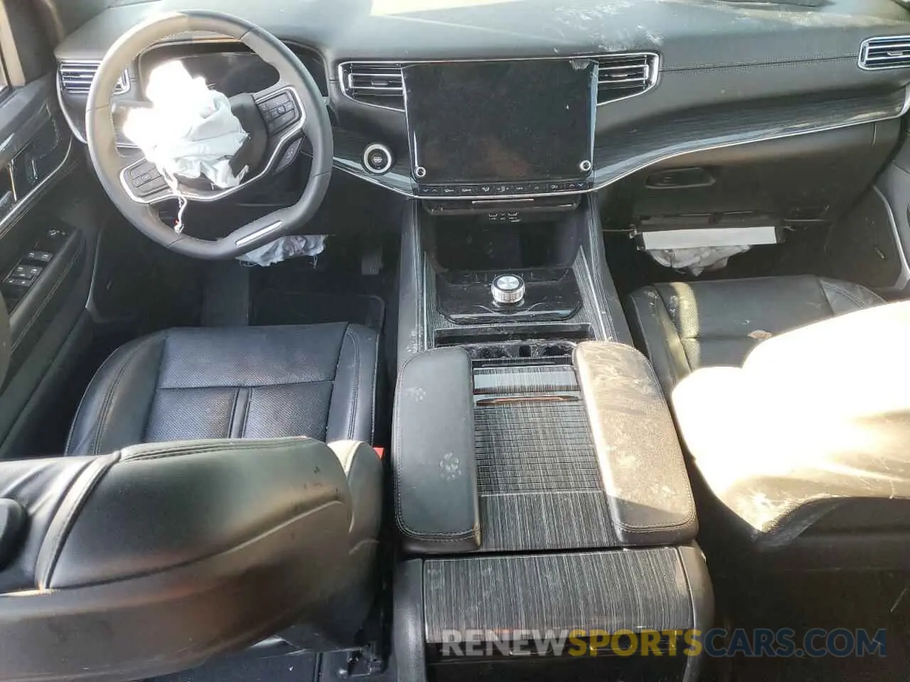 8 fotografías del automóvil dañado 1C4SJUBT5NS160858 JEEP WAGONEER 2022