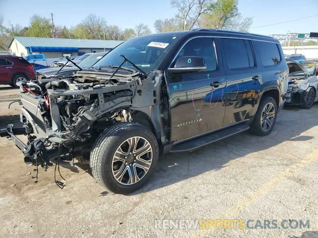 1 fotografías del automóvil dañado 1C4SJUDT2NS109623 JEEP WAGONEER 2022