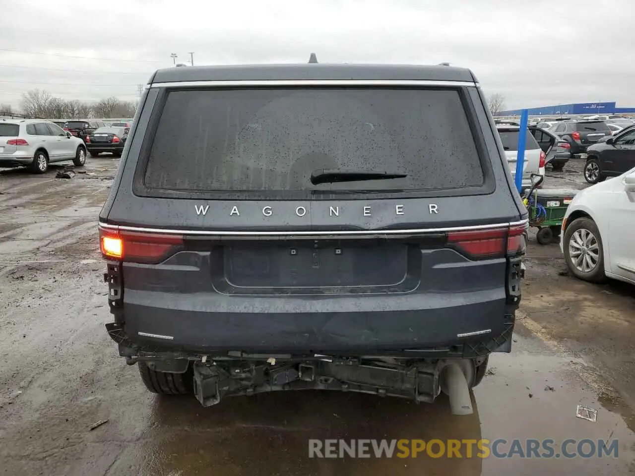 6 fotografías del automóvil dañado 1C4SJVAT6NS195626 JEEP WAGONEER 2022