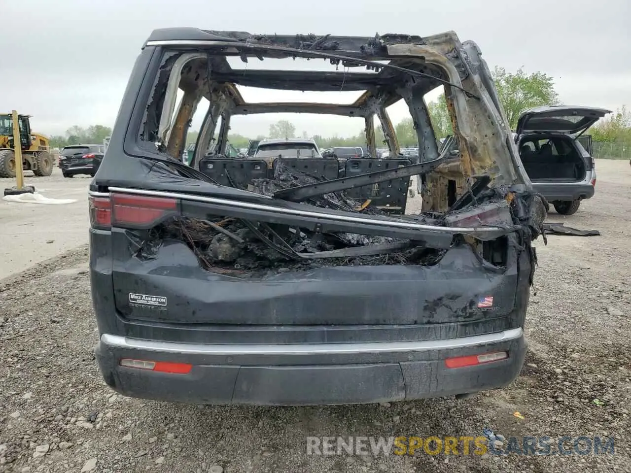 6 fotografías del automóvil dañado 1C4SJVBT0NS165195 JEEP WAGONEER 2022