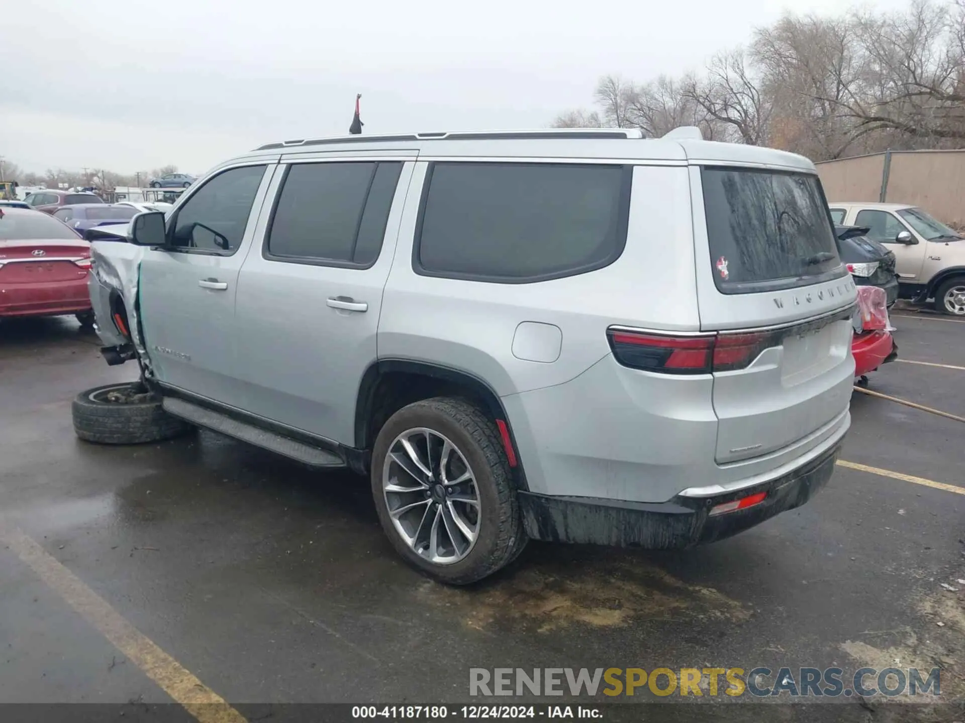 3 fotografías del automóvil dañado 1C4SJVBT4NS228475 JEEP WAGONEER 2022