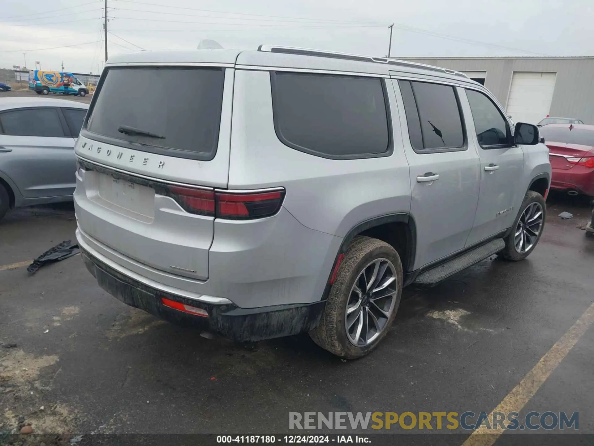 4 fotografías del automóvil dañado 1C4SJVBT4NS228475 JEEP WAGONEER 2022